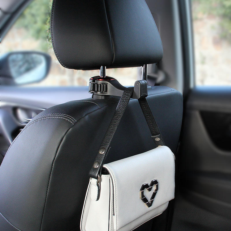 Car Flash G02 Bracket Phone Holder, Secure Lock Hook Personalized Car Creative, Car Use In-Car Automotive Accessories