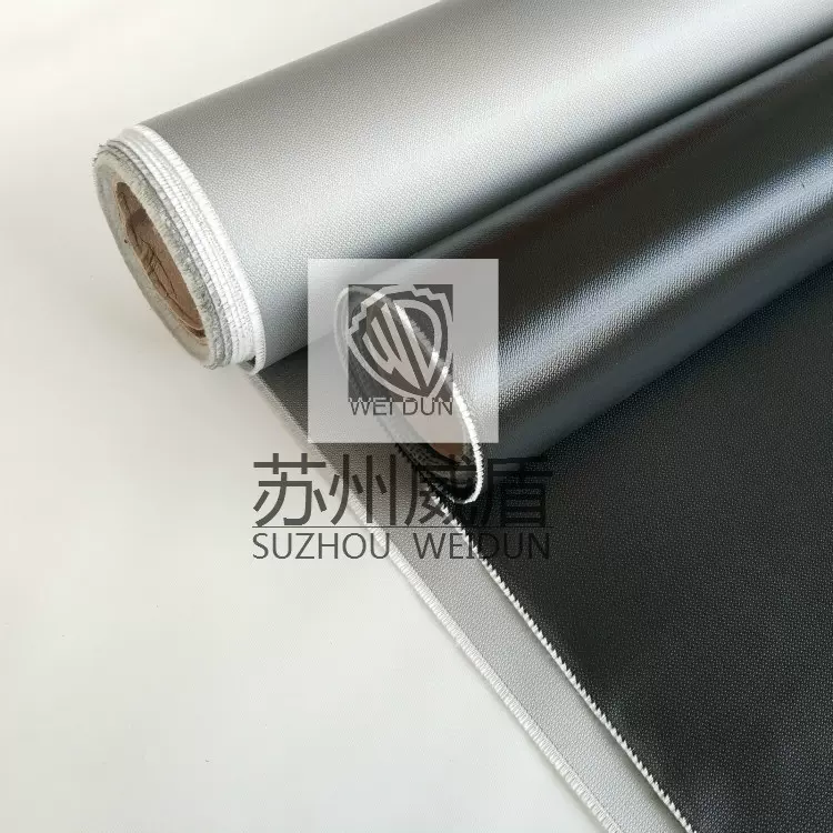 厂家供应防火耐高温挡烟型挡烟垂壁玻纤基布  固定挡烟垂壁布批发