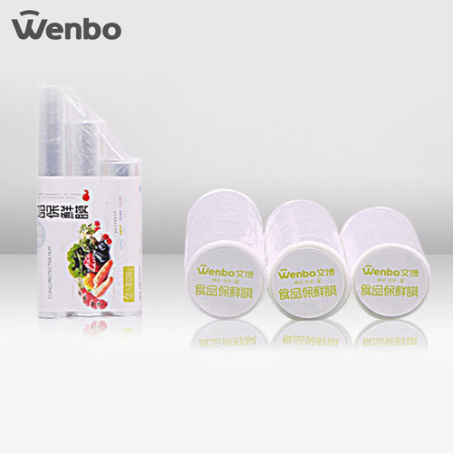 wenbo/ Wenbo Food Preservation Film Kitchen Fruit and Vegetable Preservation Film 3-Pack Manufacturer Wholesale