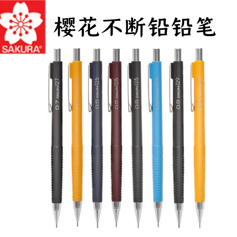 Portaminas Automático XS-123/125/127/129 0.3mm 0.5mm 0.7mm 0.9mm para Dibujo
