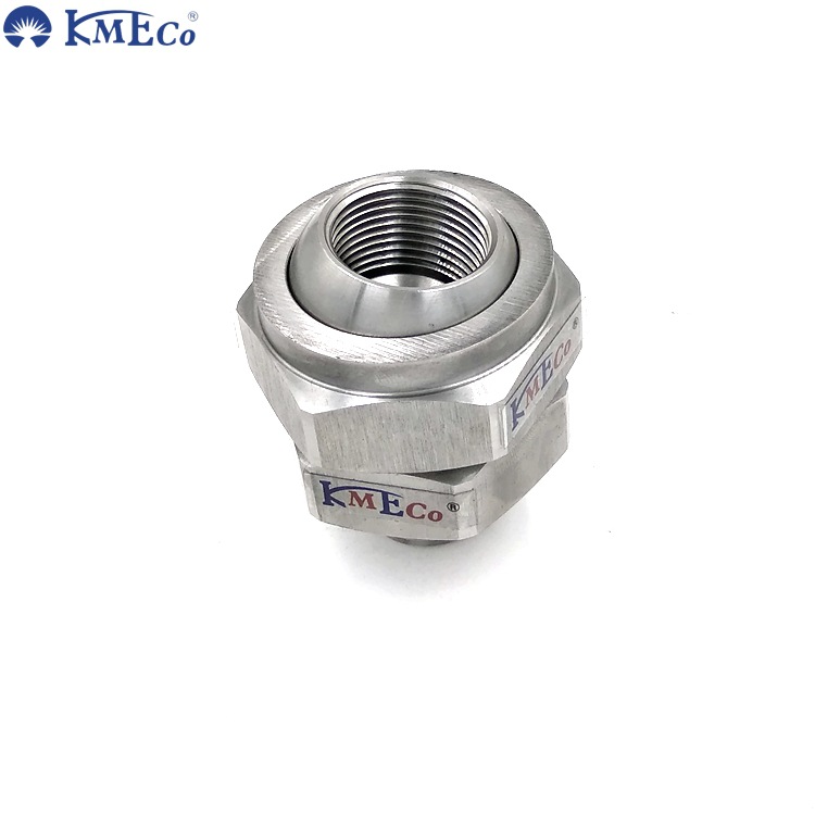 KMECO万向球接头M36275不锈钢精加工可调球接头 万向内螺纹球接头