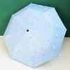 Cartoon small handheld umbrella solar-powered, sun protection