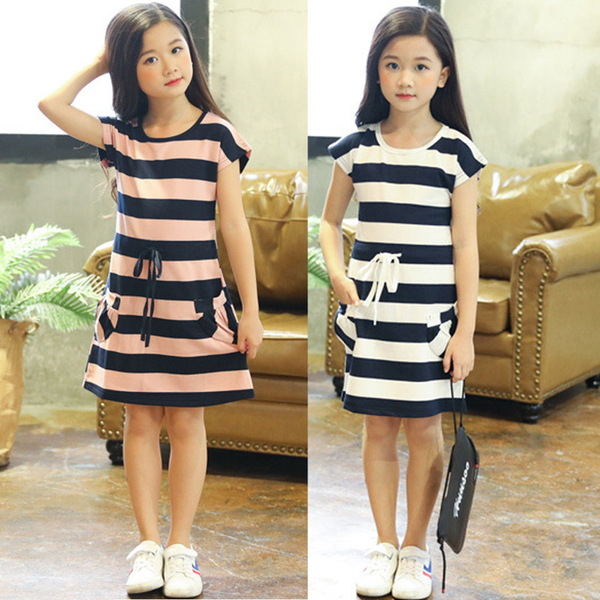 Summer elastic dress