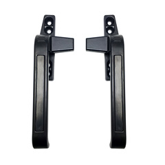 50 aluminum alloy window handle flat door and window single point 7-character thickened handle window handle push-out window lock aluminum alloy