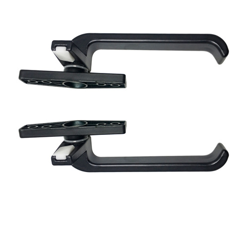 50 aluminum alloy window handle flat door and window single point 7-character thickened handle window handle push-out window lock aluminum alloy