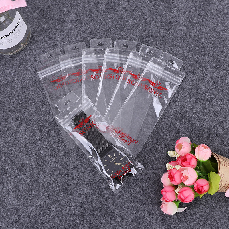 批发手表饰品包装袋自封袋透明复合袋 表带袋子塑料PVC包装袋