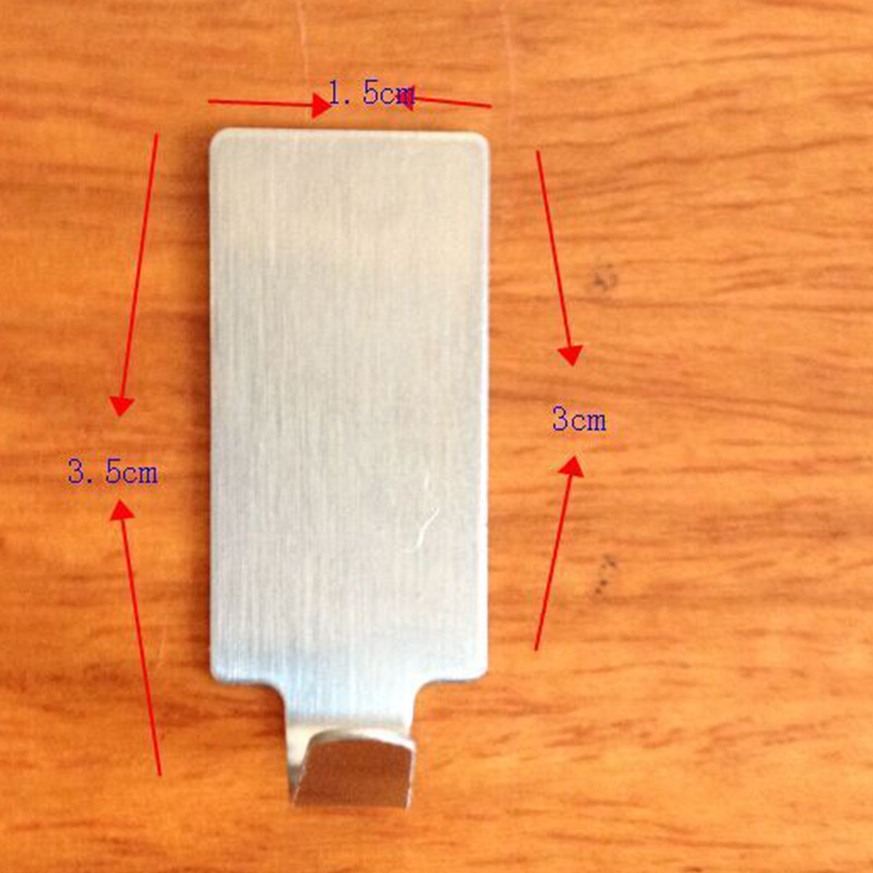 厂家供应304不锈钢粘钩墙面粘钩承重无痕钩子挂衣钩批发