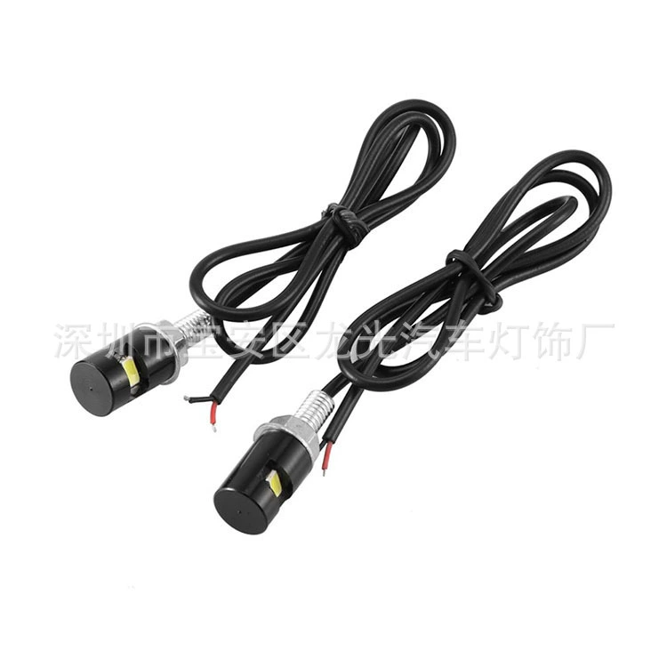 Автомобильный винтовой светильник для освещения номерного знака 5730 1SMD мотоцикл светодиодный фонарь для номерного знака Eagle Eye Light