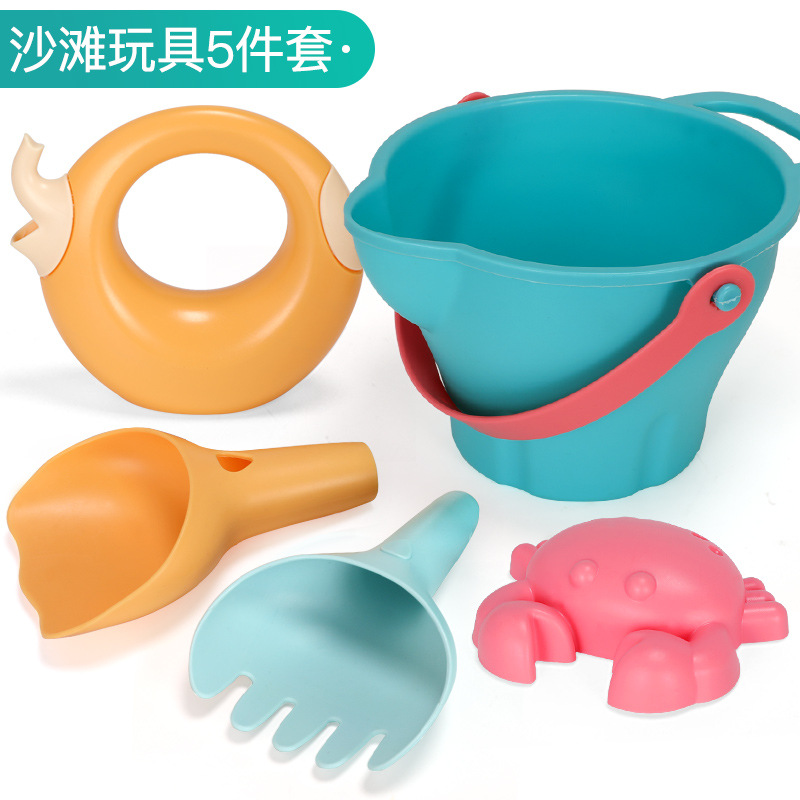 부드러운 고무 비치 장난감 (5 개) 0.37kg