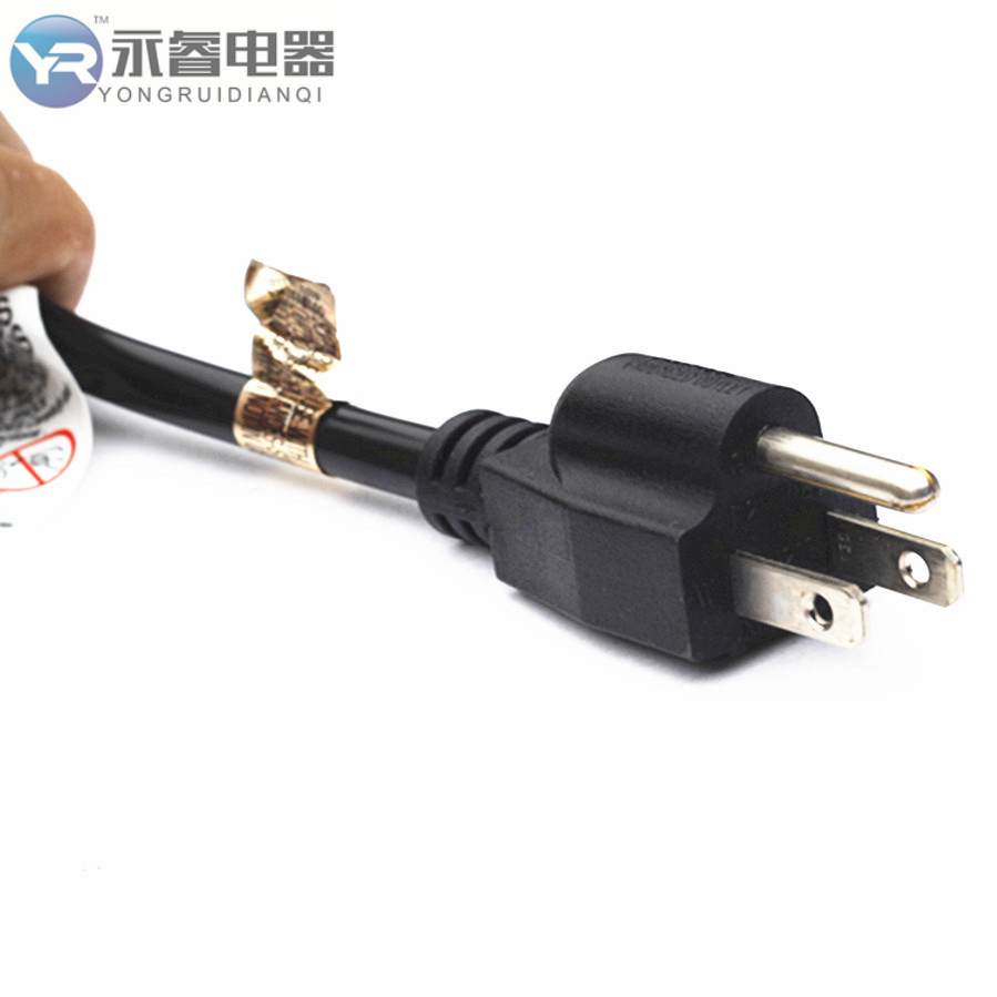 生产多芯电线 U.L认证SJW橡胶线 多芯电源线 美规两插电源线 铜芯