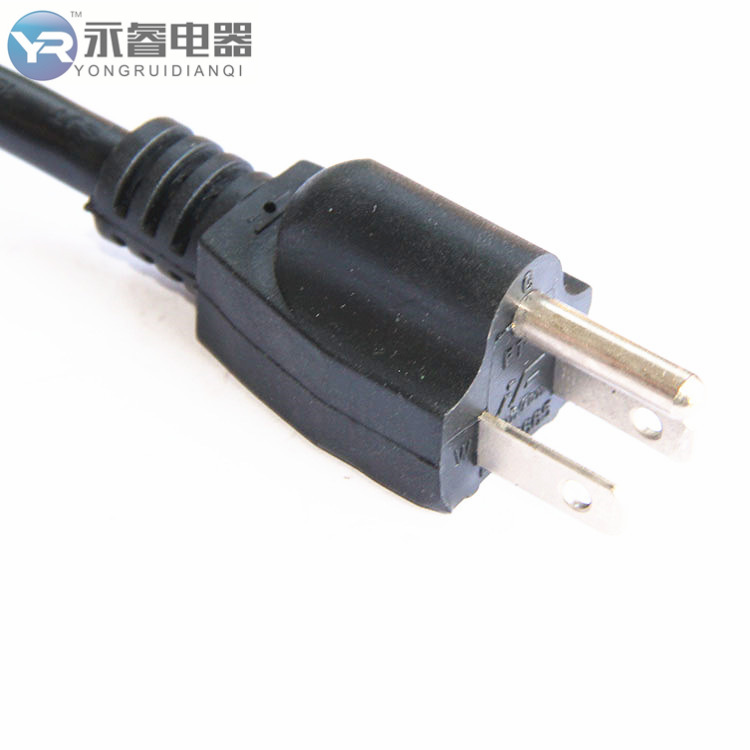 生产台湾电源线 台湾插头电源线 国标插头线 三芯美标电线 电线