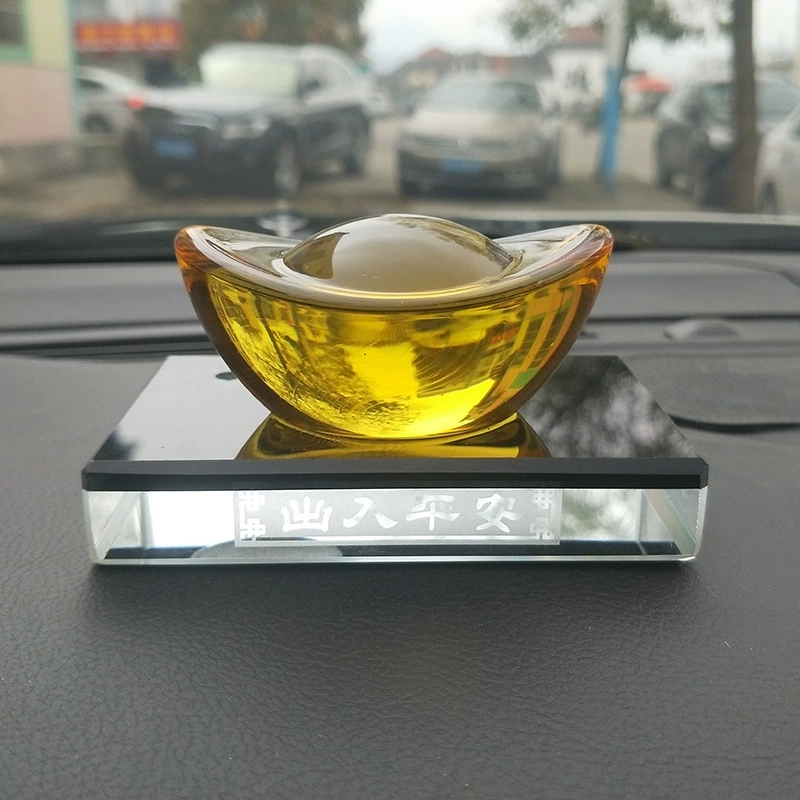 Хрустальный слиток автомобильный парфюмерный декор для сидений модные креативные автомобильные аксессуары для сидений автомобильный дезодорант