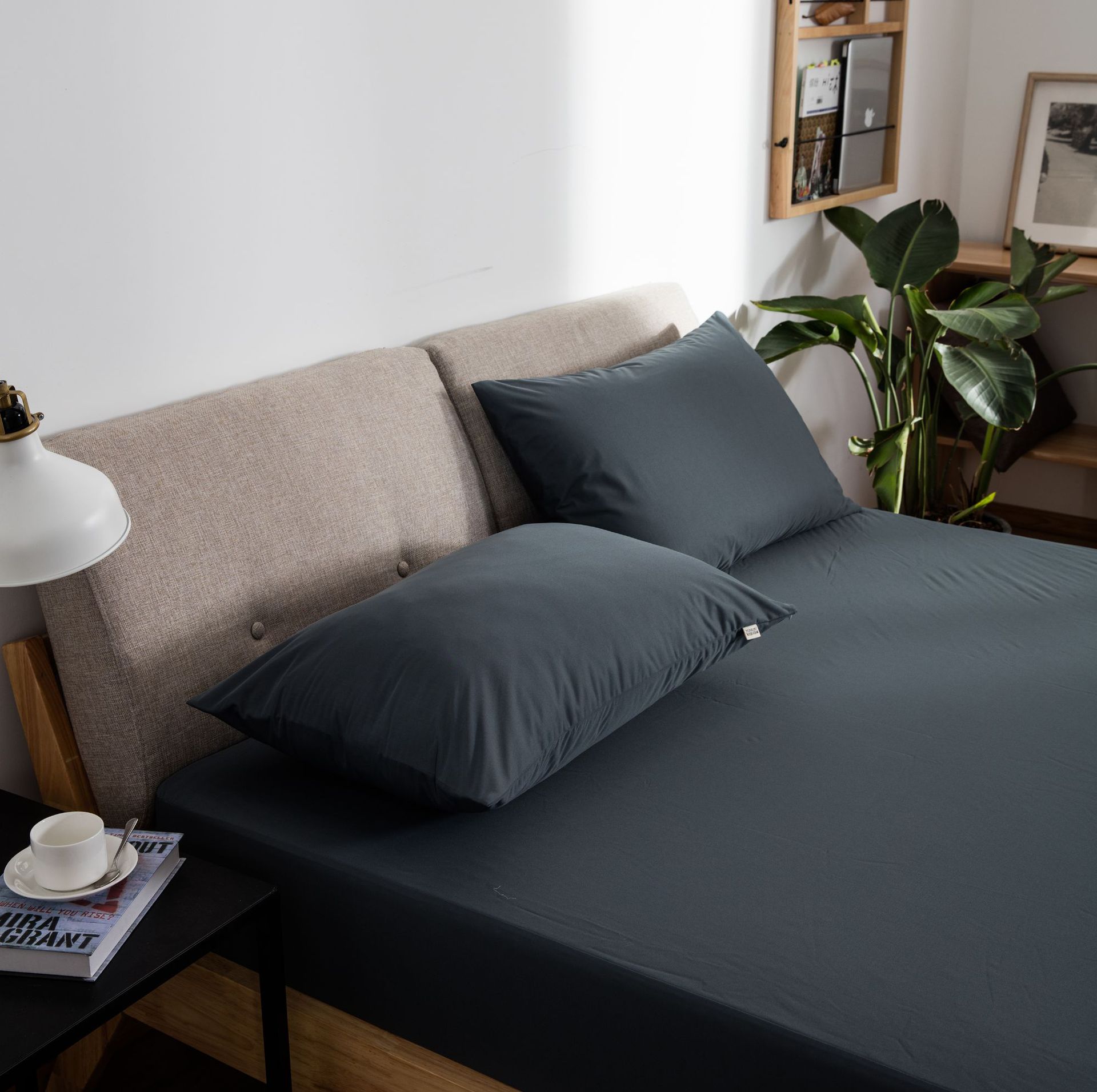 Funda de almohada impermeable de tela tejida, antisuciedad, antisaliva, antiaceite, funda de almohada individual, capa de aislamiento del núcleo de la almohada, funda protectora interior