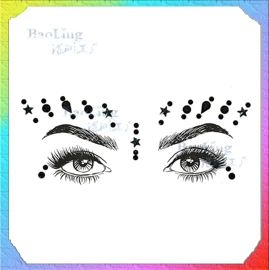 纹身贴;饰品加工;纸质工艺品