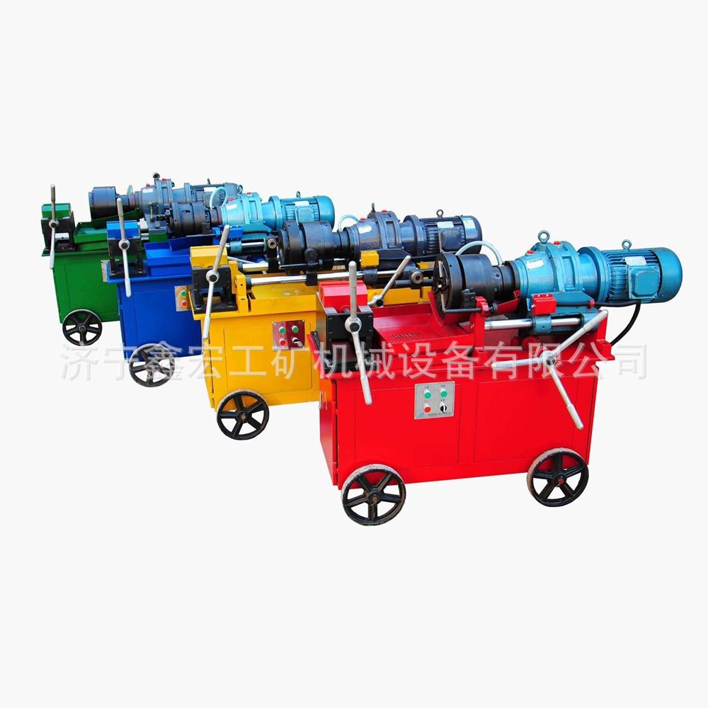 套筒用全自动滚丝机钢筋剥肋套丝机 新型40钢筋滚丝机 套丝机