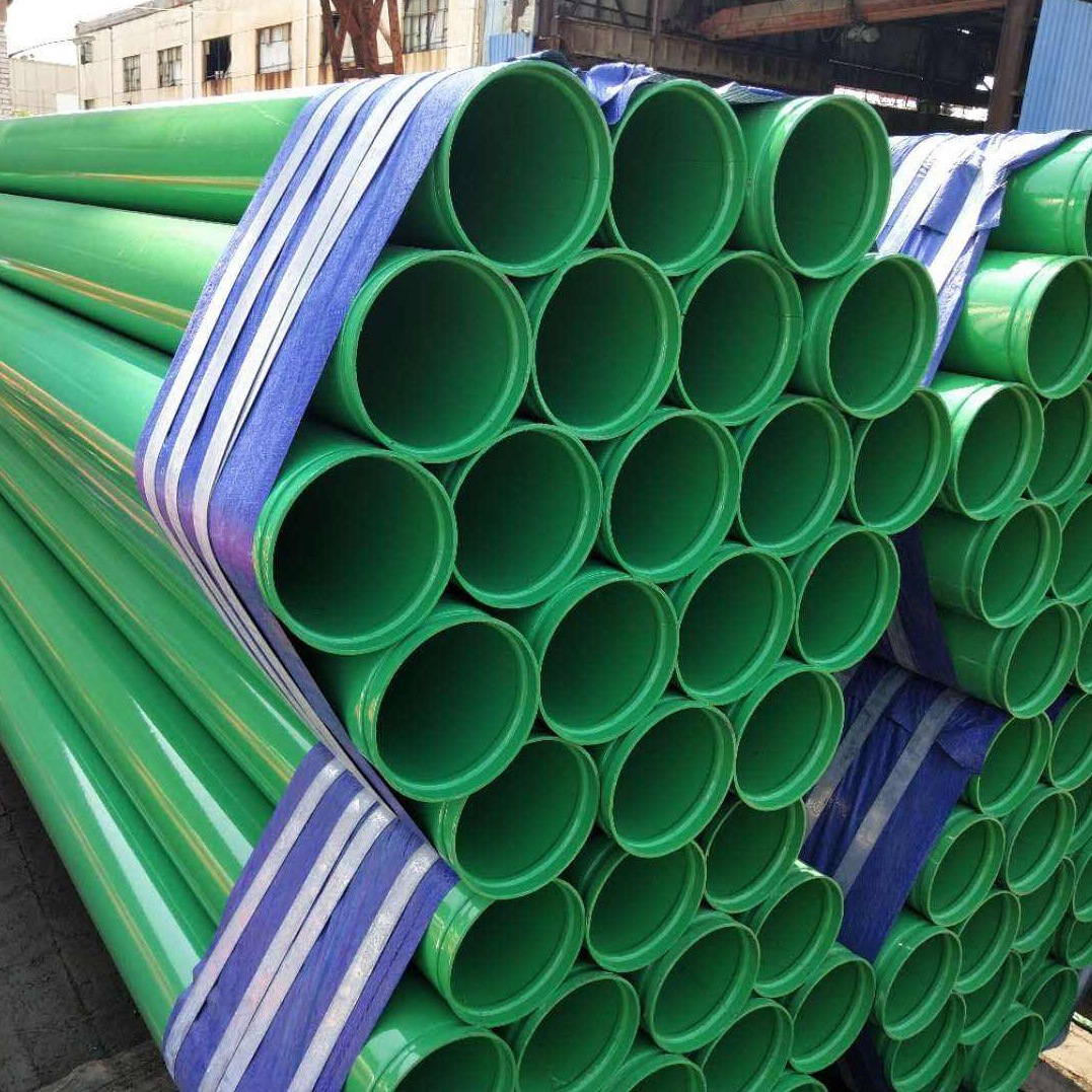 厂家承揽 供应 涂塑钢管 衬塑钢管 涂塑管件 衬塑管件