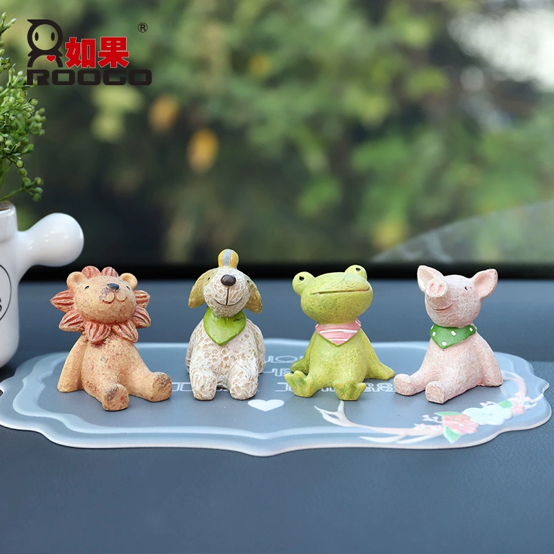 Если Творческий Zakka смотрит на куклу украшения салона автомобиля украшения рабочего стола Смола ремесло маленькие украшения