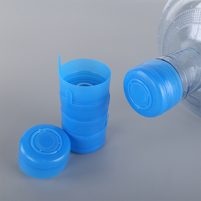Tapa de barril de agua pura de cinco galones tapa de agua embotellada de plástico dispensador de agua barril grande cubo de agua mineral presión boca cubierta inteligente