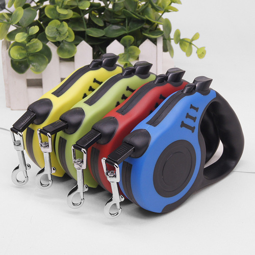 Amazon Cross-border Dog Leash Automatic Retractable Leash Pet Leash Small Dog Chain Pet Leash
