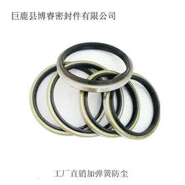 DKB外骨架铁壳防尘圈防尘封外骨架密封圈外铁壳密封圈60*74*7/10