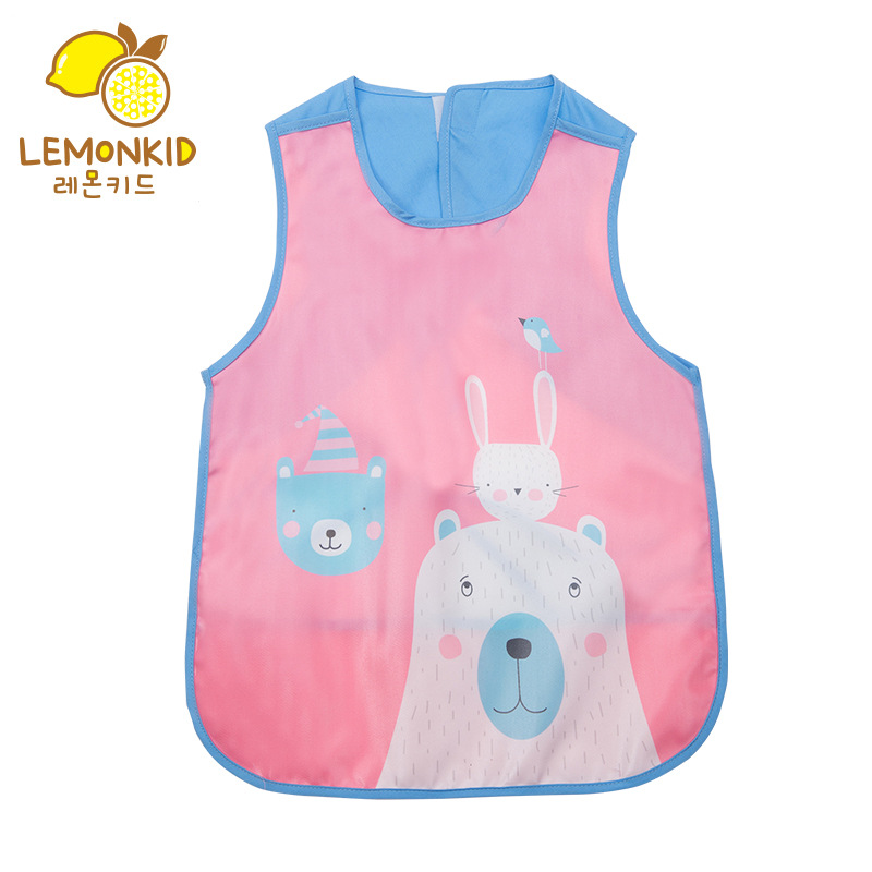 Lemon children's waterproof cotton soft thin bib for new born for…