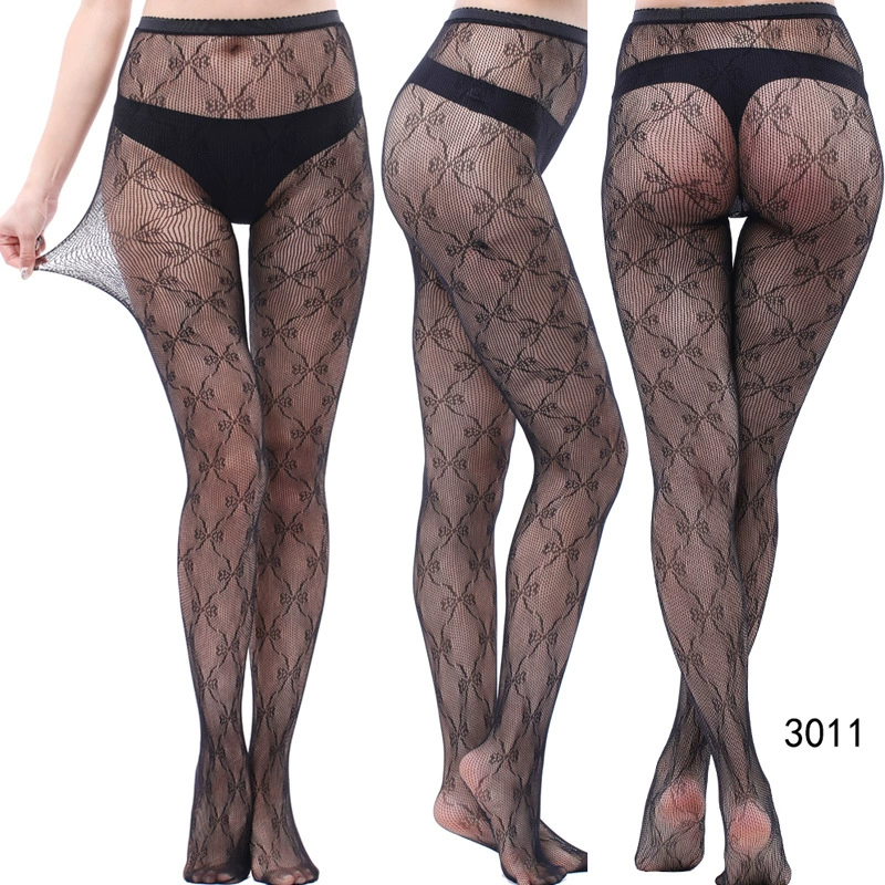 Ретро кружевные сетчатые колготки, модные sexy полупрозрачные колготки, один размер (155–170 см)