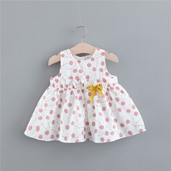 Wholesale Children's Summer Dresses for Girls, Sleeveless Princess Dresses, Dropshipping, Item Q312