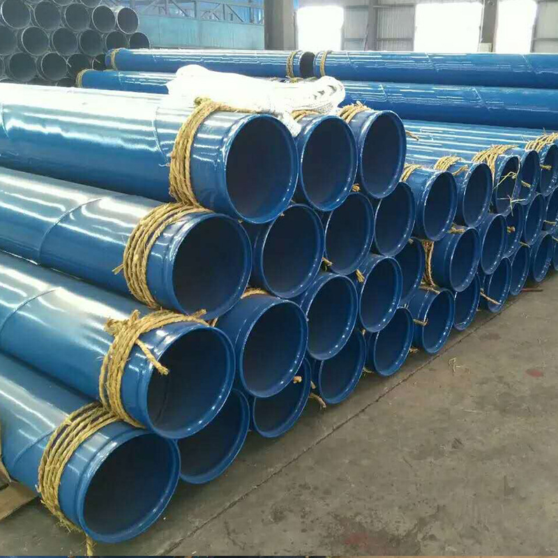 厂家批发 内外EP/PE涂塑钢管 消防用涂塑钢管 给排水钢塑复合管