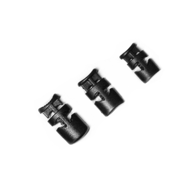 现货厂家直销箱包配件 塑料弹簧扣 环保绳扣 安全扣 双孔弹簧扣