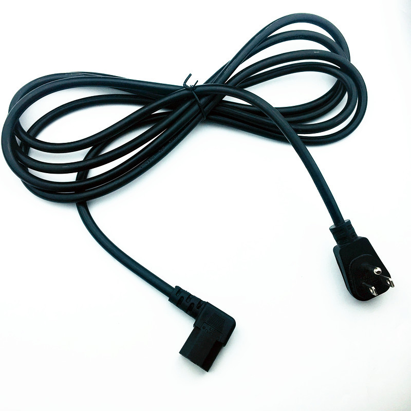 110V美国三插  美标弯头注塑一体插座18-16号SJT电源线