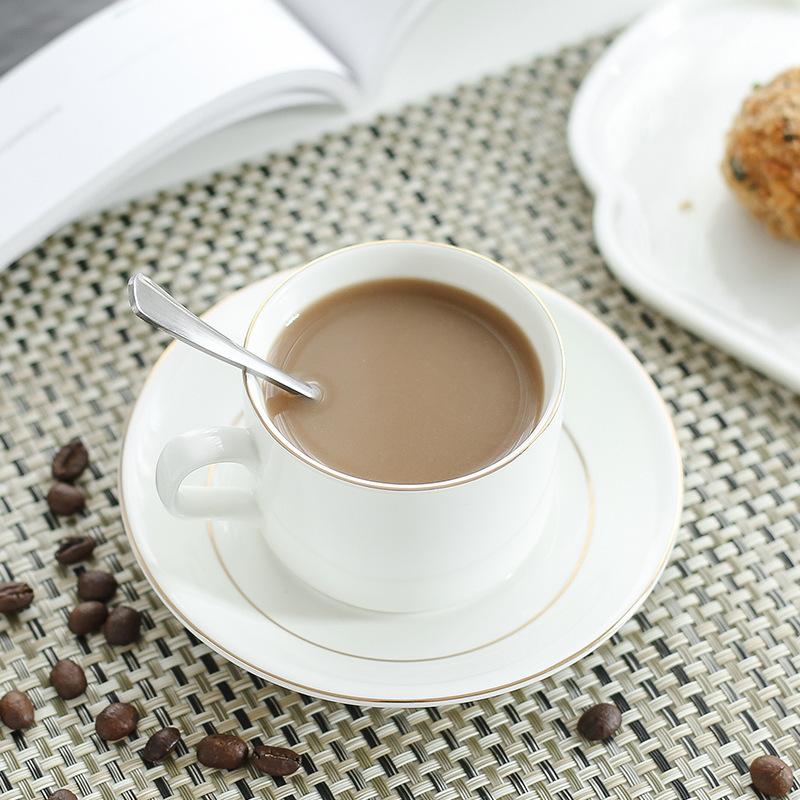 Taza de cerámica creativa taza de agua taza de taza de café de Phnom Penh caja de regalo conjunto con logotipo de impresión