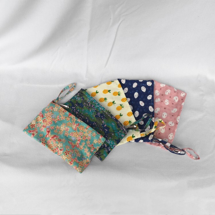 Washed Cotton Coin Purse Clutch Bag Creative Small Cloth Coin Bag Key Bag Mini Mobile Phone Bag