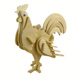 Деревянная реалистичная головоломка, игрушка, DIY, 3D