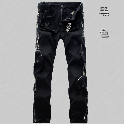 Allied Forces Outdoor Military Enthusiast Pants for Men, 3D Pockets Camouflage Casual Pants, Multi-Pocket Hiking Pants, Work Pants