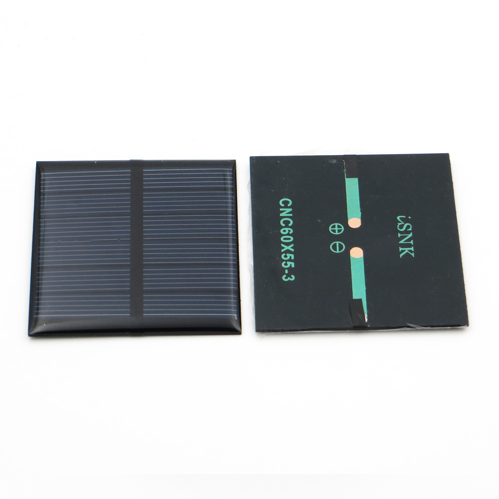 3V150mA 太阳能发电板电池板太阳能滴胶小板 DIY制作太阳能板