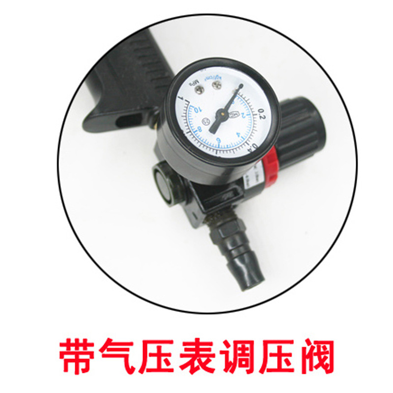 原装气动调压阀 气动工具用调速阀门 调压阀 带表 直式 调速开关
