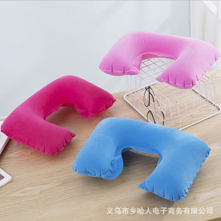 Ecological neck pillow PVC for traveling