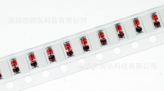 ST稳压二极管ZMM7V5(D) 印字7V5(D) 7.5V 500mW LL-34全系列