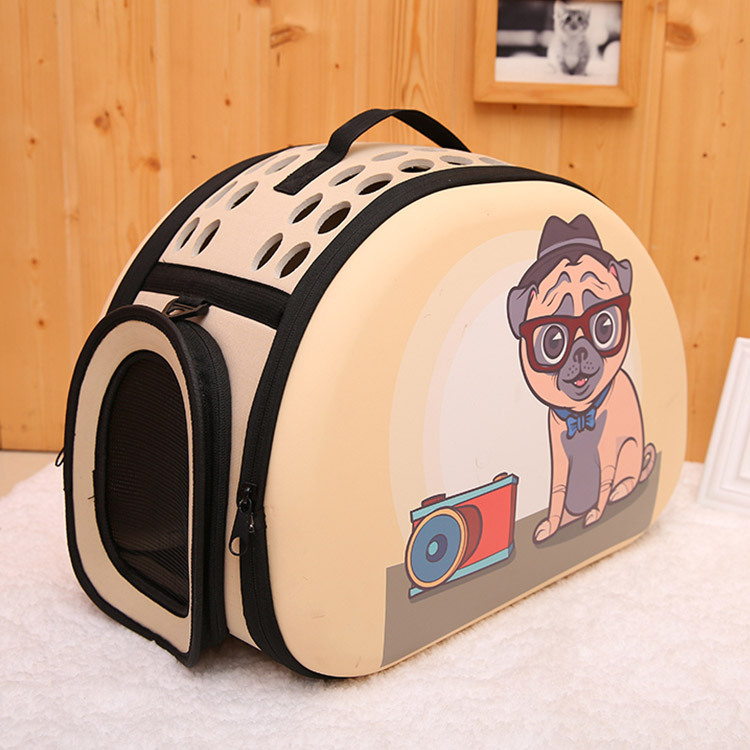 Fábrica directa nueva historieta mascota bolsa hombro bandolera portátil transpirable bolsa plegable Portátil Bolsa jaula