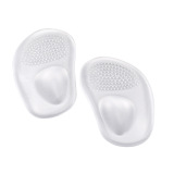 Силиконовые прозрачные полустельки, амортизирующий массажер