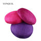 Four-layer hemp gauze hat drag 15.5cm base hat embryo bride headdress handmade DIY accessories bare cap primary supply