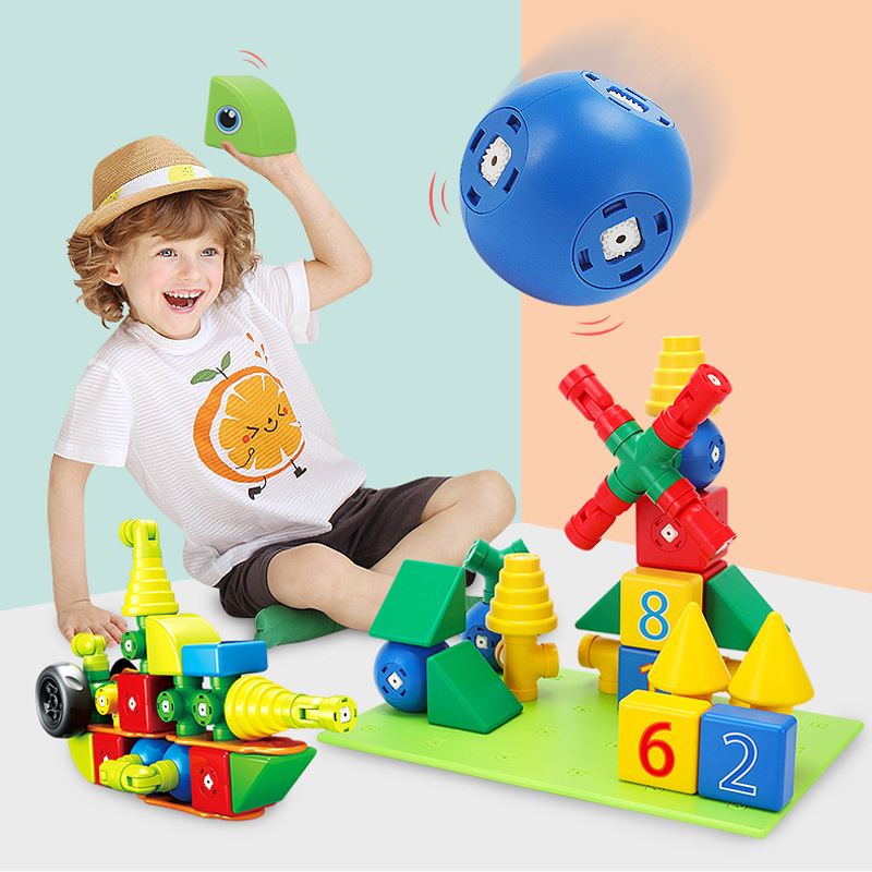 Xionghai Toys Children's Magnetic Building Blocks Large Particle Assembled Baby Educational Early Education Toys XH8831-XH8839