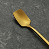 Spoon stainless steel, coffee mixing stick, square head