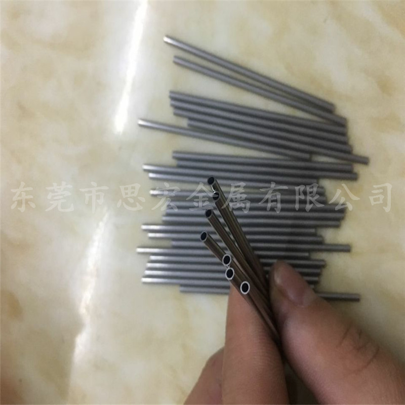 304不锈钢毛细管切割316薄壁不锈钢管折弯打孔封头开槽斜切圆管