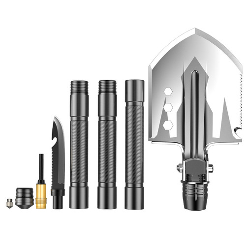 Outdoor shovel, military shovel, camping equipment, camping supplies, engineer shovel, folding shovel, multifunctional engineer shovel