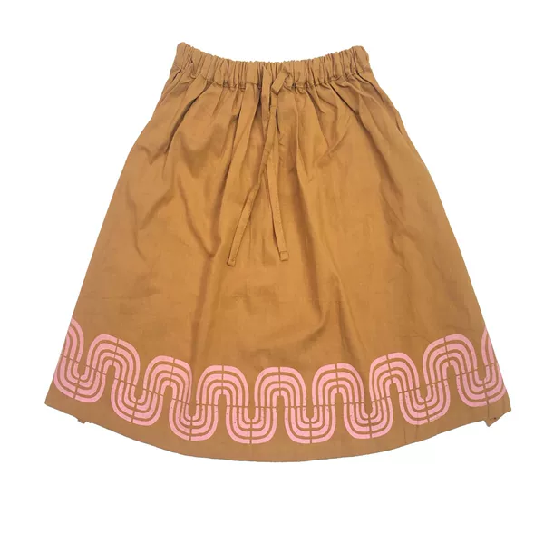 Colored skirt