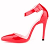 302-28 red patent leather