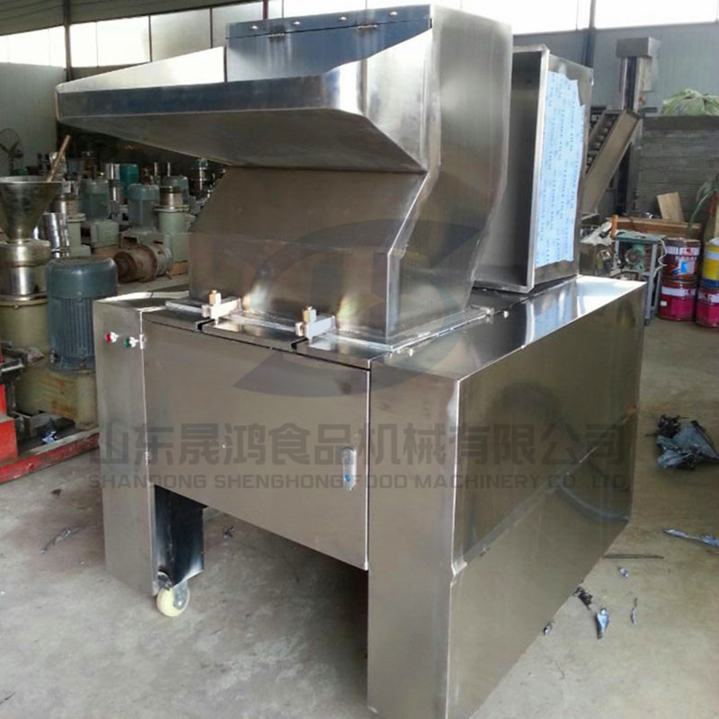 热销 不锈钢大棒骨碎骨机 全自动高效冻肉粉碎机