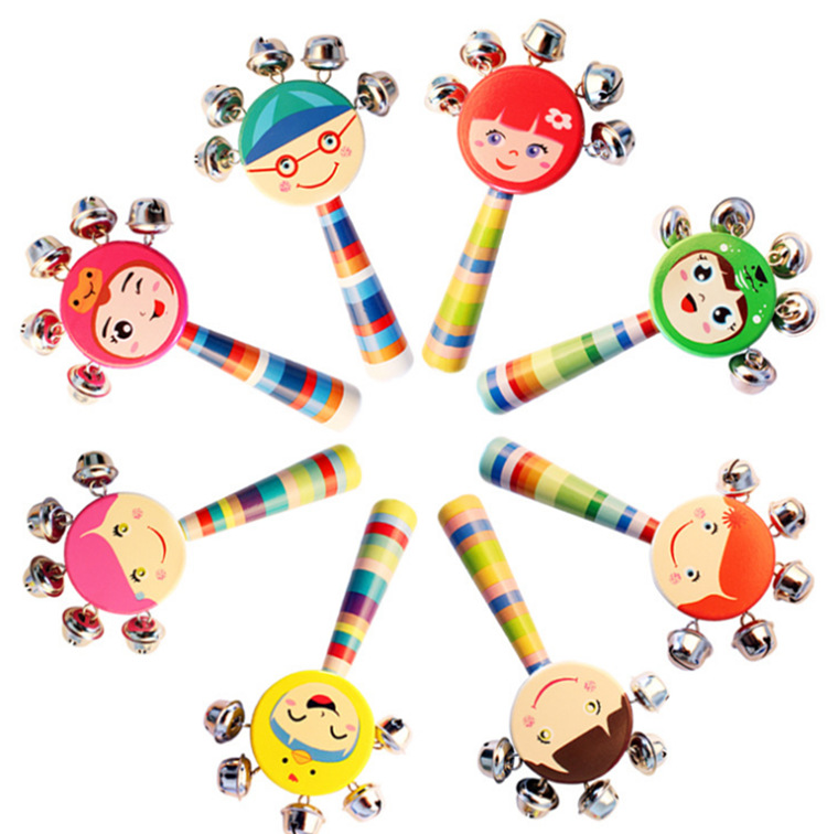 Pequeñas cuentas de ocho tonos de piano despertador niños tocando piano traje juguetes de madera bebé educación temprana bloques de construcción educativos envío gratis