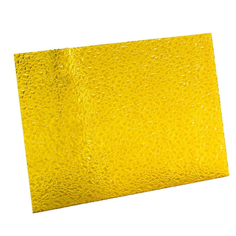 厂家直供黄色透明PC颗粒板材 聚碳酸酯耐力板雕刻切割加.工定.制